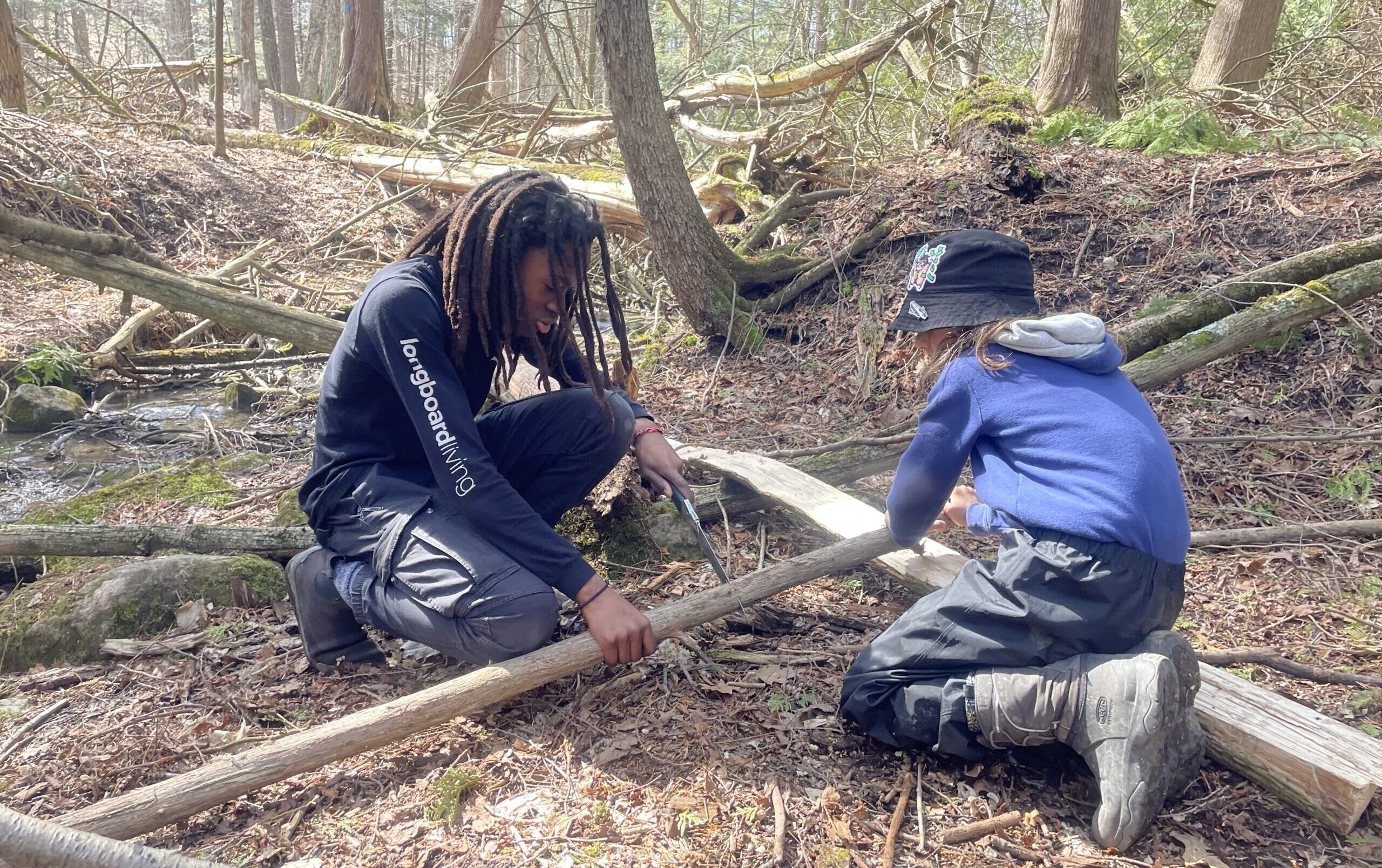 A full day in nature strengthens kids’ bonds with peers, mentors, and the outdoors. Learn more about Wilderkids.